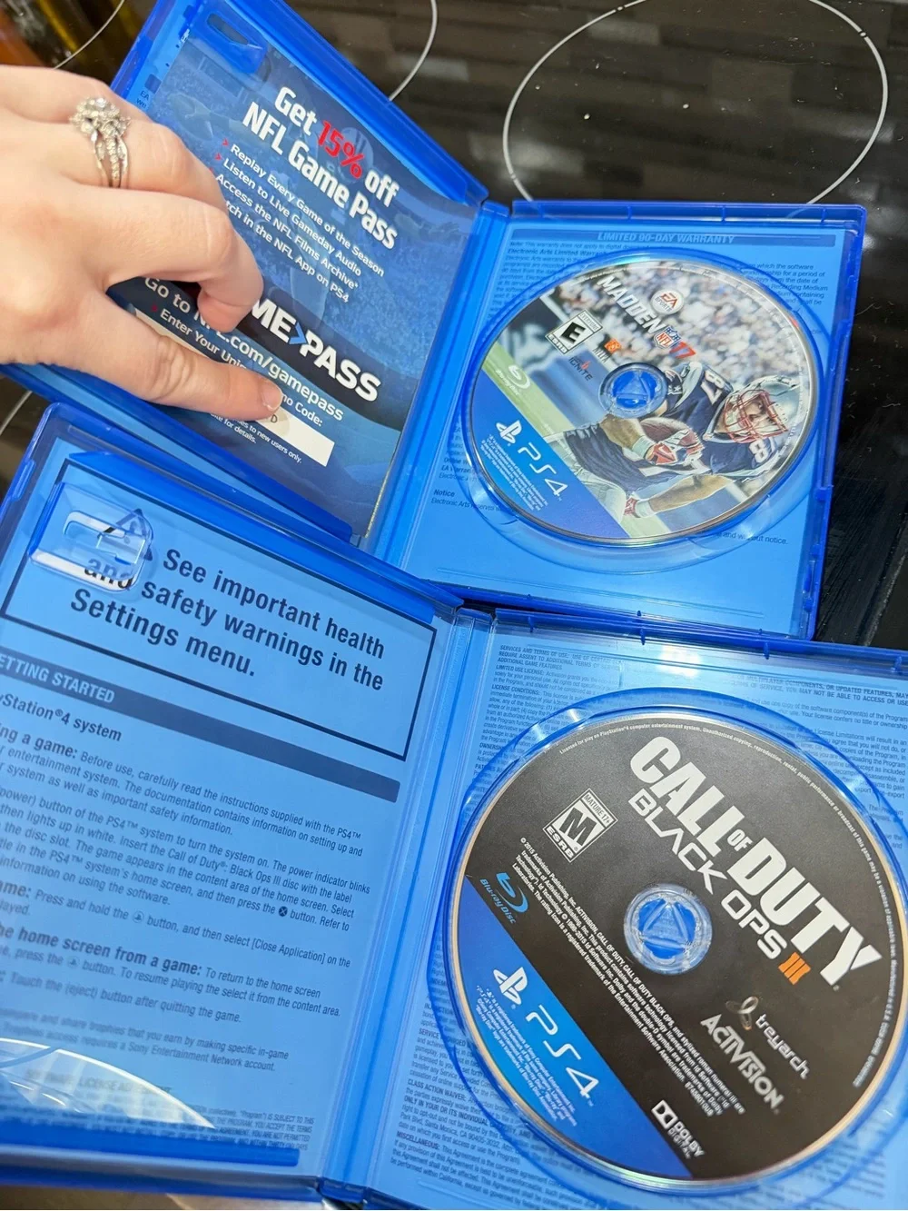 BO3 & Madden 17 for PS4